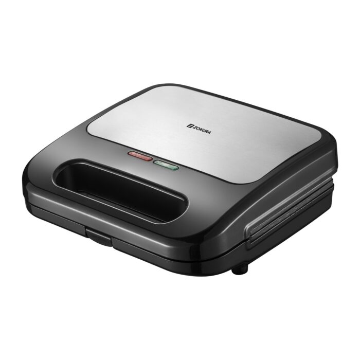 Sandwich-maker 3 in 1, 2 felii, 800W - Zokura - imagine 1