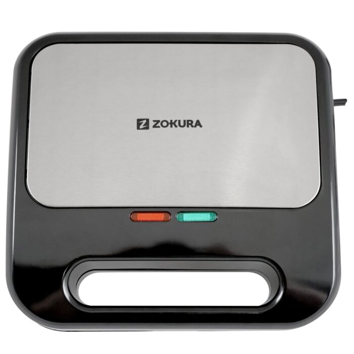 Sandwich-maker 3 in 1, 2 felii, 800W - Zokura - imagine 2