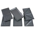 Sandwich-maker 3 in 1, 2 felii, 800W - Zokura - imagine 10