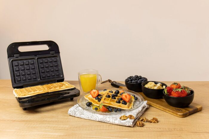 Sandwich-maker 3 in 1, 2 felii, 800W - Zokura - imagine 23