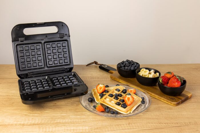 Sandwich-maker 3 in 1, 2 felii, 800W - Zokura - imagine 22