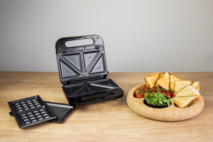 Sandwich-maker 3 in 1, 2 felii, 800W - Zokura - imagine 17