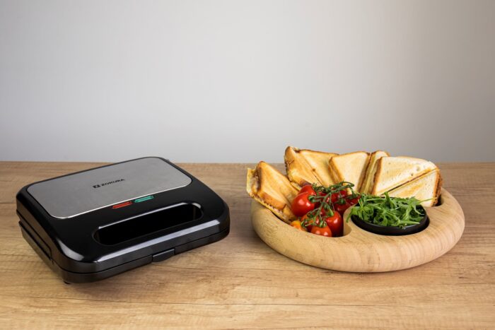 Sandwich-maker 3 in 1, 2 felii, 800W - Zokura - imagine 16