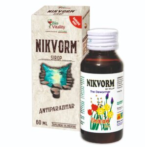 Supliment alimentar Nikvorm sirop antiparazitar, 120 ml, Bio Vitality - imagine 2