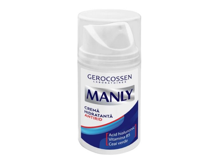 Crema hidratanta antirid Manly 75 ml - imagine 1