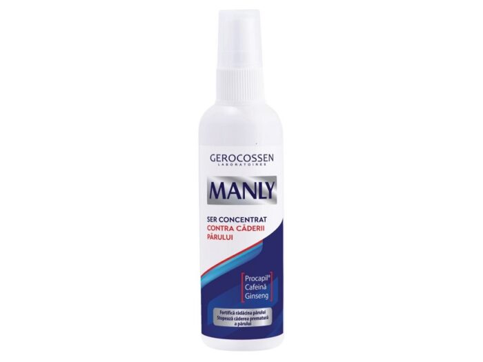 Ser concentrat contra caderii parului Manly 125 ml - imagine 1