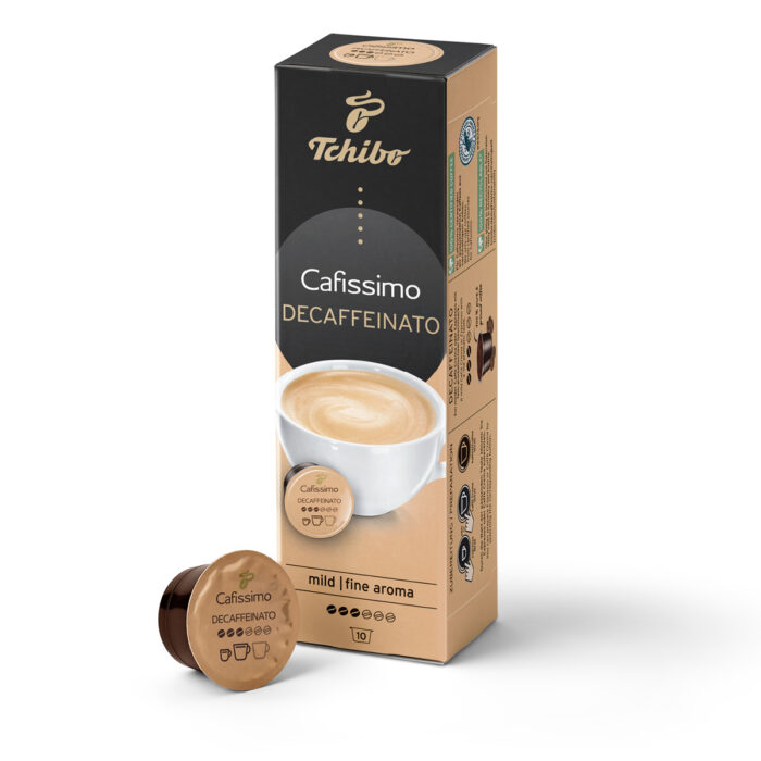 Capsule Tchibo Cafissimo CAFFỀ Crema Decaffeinated, 10 buc - imagine 1
