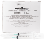 Seringa 10ml, sterila, de unica folosinta, Germanmed, din 3 parti, cu ac - imagine 2