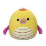 Jucarie de plus 19 cm, Leif Dragon de mare galben, Squishmallows