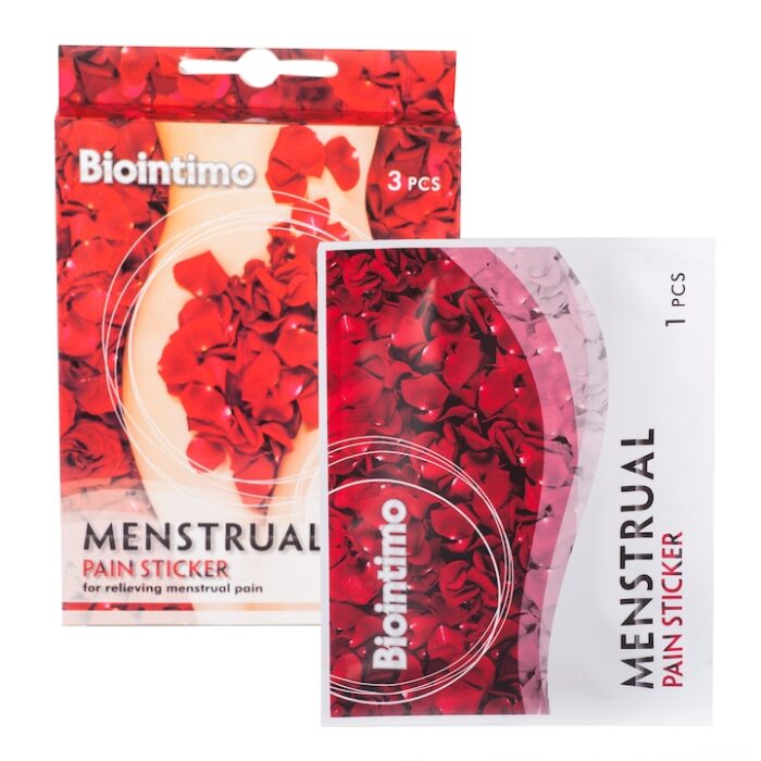 Plasture cald pentru ameliorarea durerilor menstruale Biointimo, 3 buc - imagine 2