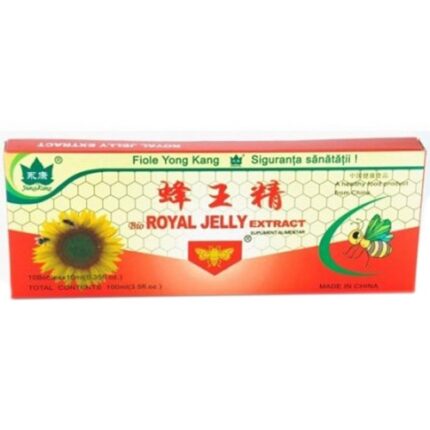 Supliment alimentar Ginseng și Royal Jelly, 10 fiole