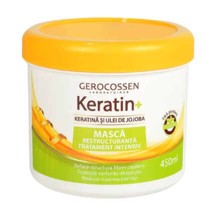 Mască restructurantă intensiv Gerocossen Keratin+ 450 ml