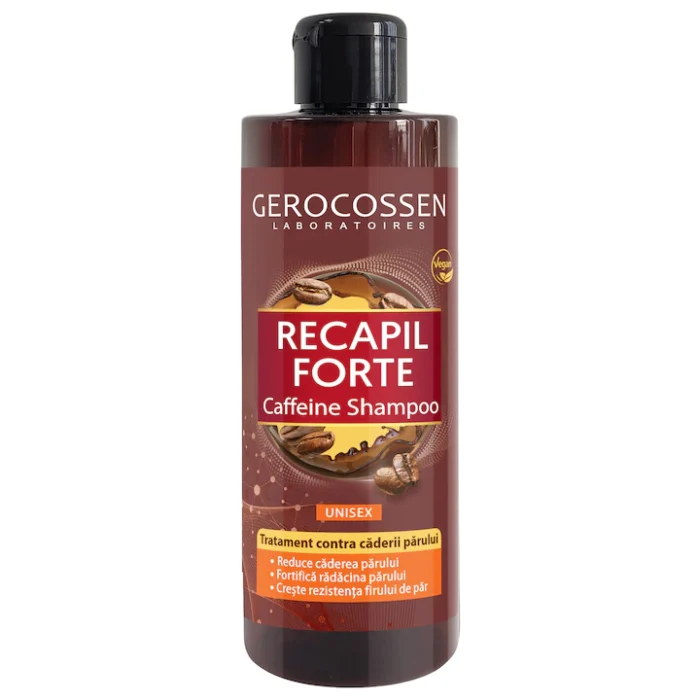 Sampon unisex cu cafeina Gerocossen Recapil Forte, 400 ml - imagine 1