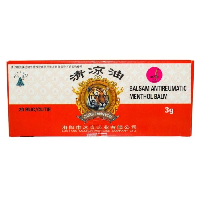 Balsam Antireumatic Menthol Balm 3g - imagine 2