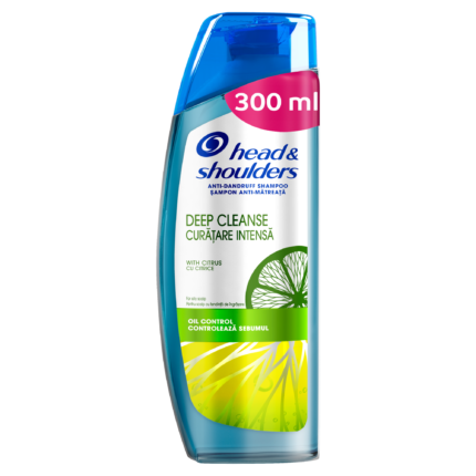 Șampon Head & Shoulders Deep Cleanse Scalp Detox Citrice 300 ml