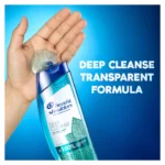 Sampon Head & Shoulders Deep Cleanse Scalp Detox, 300 ml, Menta - imagine 3