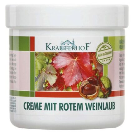 Cremă cu castane și frunză de viță de vie roșie Kräuterhof 250 ml