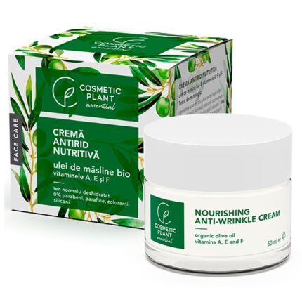 COSMETIC PLANT, Cremă Antirid Nutritivă 50 ml, Face Care