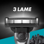 Set cadou Gillette Mach3: Aparat de ras + Gel de ras cu efect calmant, 75 ml + Cutie reutilizabila – imagine 3