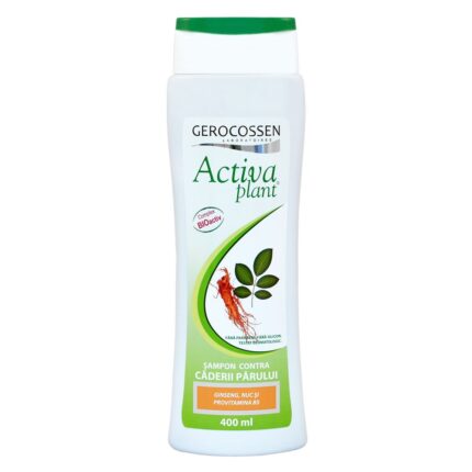Sampon cu nuc, ginseng si provitamina B5 Gerocossen Activa Plant, contra caderii parului, 400 ml