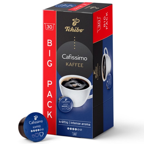 res_17adb36ea141b2d675e31109e64de5f7.jpg Cafea capsule, Tchibo Cafissimo Kaffee Intense Aroma, 30 buc, big pack, 219 g