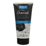Scrub de fata cu Carbune Activ, Beauty Formulas Charcoal,150ml – imagine 2