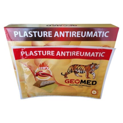 Plasturi Antireumatici cu Ardei, 10 buc, GEOMED