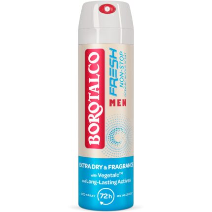 Deodorant Spray Antiperspirant Borotalco Men Fresh, 150 ml