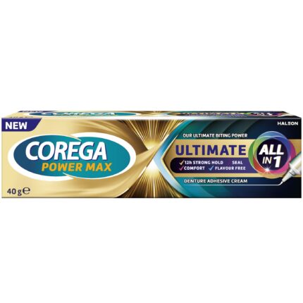 Crema adeziva pentru proteze Corega Ultimate All in 1, 40g – imagine 2