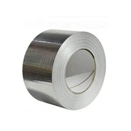Banda adeziva izolatoare din aluminiu, pentru etansare, reparatii, izolare termica, uz general dimenziuni 4.8 cm x 100 Metri