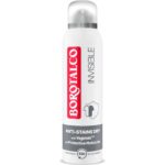 Deodorant Spray Antiperspirant Borotalco Invisible Clasic Grey, 150 ml