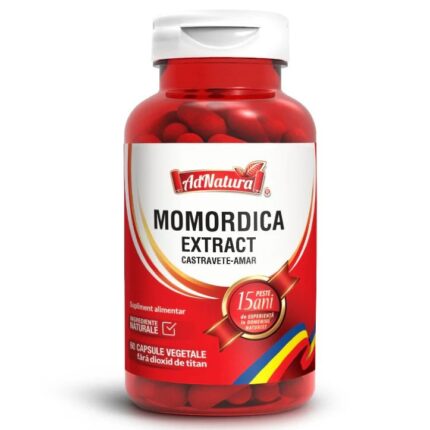 Momordica extract (castravete amar), 60 capsule, AdNatura