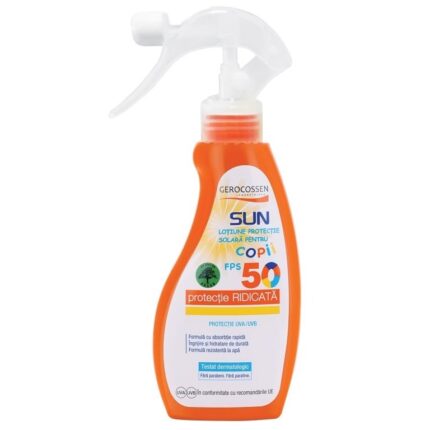 Spray protectie solara pentru copii SPF 50+ Gerocossen Sun 200 ml