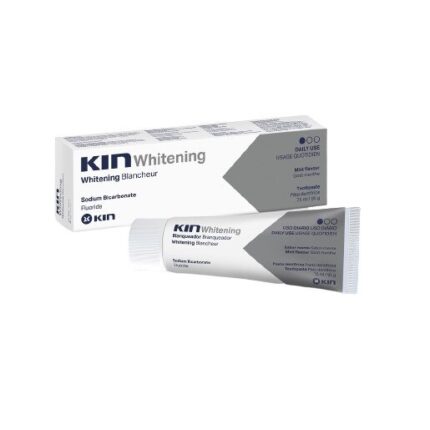 Pasta de dinti pentru albire progresiva Kin Whitening, 75 ml, Laboratorios Kin