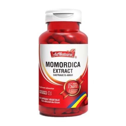Momordica extract (castravete amar), 60 capsule, AdNatura