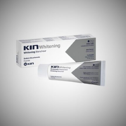 Pasta de dinti pentru albire progresiva Kin Whitening, 75 ml, Laboratorios Kin – imagine 2
