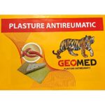 Plasturi antireumatici termici pentru durere, cu efect de incalzire, cu ardei iute Hot, 12 ×17 cm Geomed