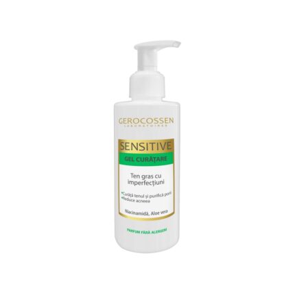 Gel de curatare Sensitive cu Niacinamida si Aloe Vera, 200 ml Gerocossen