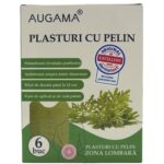 Plasturi cu pelin pentru zona lombara 6 buc/cutie Augama