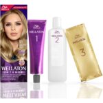 Vopsea de par permanenta Wellaton Blond cenusiu deschis 8/1, 110ml – imagine 3
