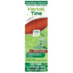 Crema Coloranta pe Baza de Henna Herbal Time, nuanta 7 Negru Natural, 75ml – imagine 3