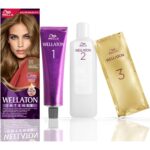 Vopsea de par permanenta Wellaton Blond mediu 7/0, 110ml – imagine 2