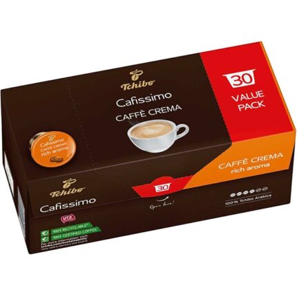 Capsule Tchibo Cafissimo Cafe Crema Rich Aroma, 30 capsule, 228g – imagine 2