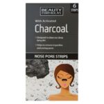 Plasturi pentru curatarea porilor cu Carbune Activ, 6 buc, Beauty Formulas