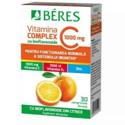 Vitamina C 1000 mg Complex, Béres, 30 comprimate