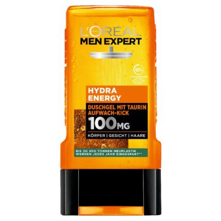 Gel de dus L'Oreal Paris Men Expert, Hydra Energy, 250 ml
