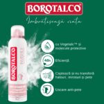 Deodorant Spray Antiperspirant Borotalco Invisible Pink, 150 ml – imagine 2