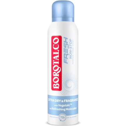 Deodorant Spray Antiperspirant Borotalco Fresh Blue, 150 ml