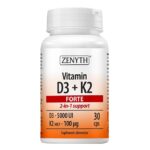 Vitamina D3+K2 Forte, Zenyth, 120 capsule – imagine 2