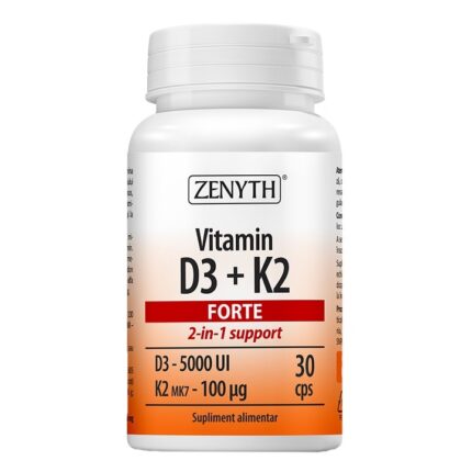 Vitamina D3+K2 Forte, Zenyth, 120 capsule – imagine 2